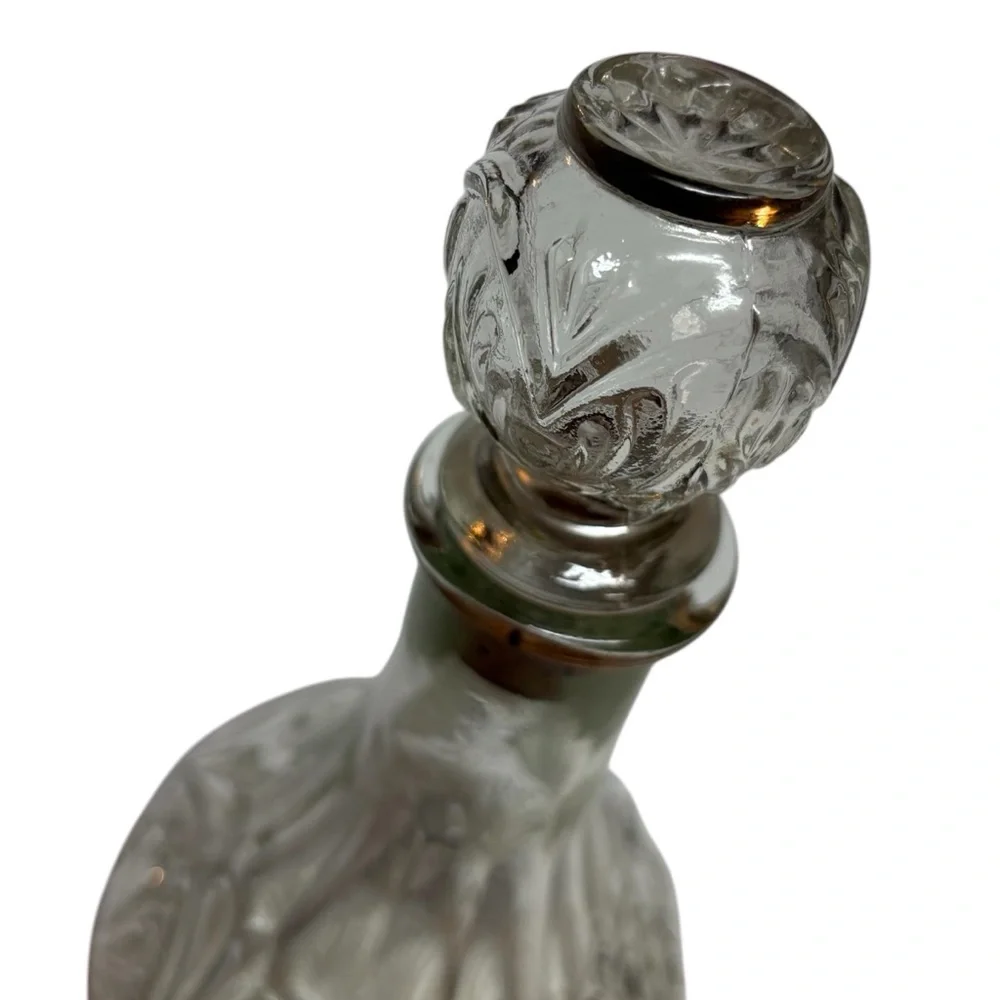 Vintage John Paul Jones Libbey Cut Glass Captains Decanter